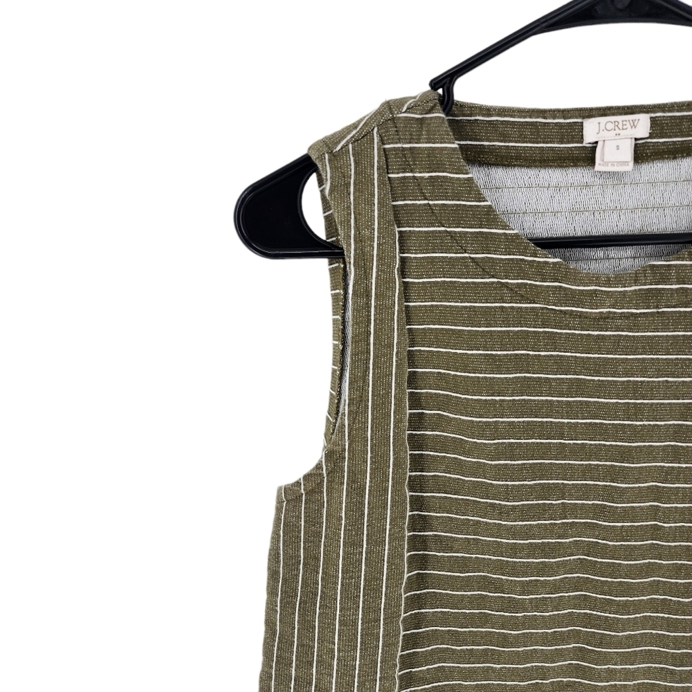 J.Crew Women's Striped Shell Tank Top - S - Picture 2 of 5